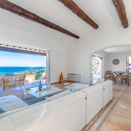Superb Villa, Incredible Sea View Heated Swim Pool Villa Sainte-Maxime
