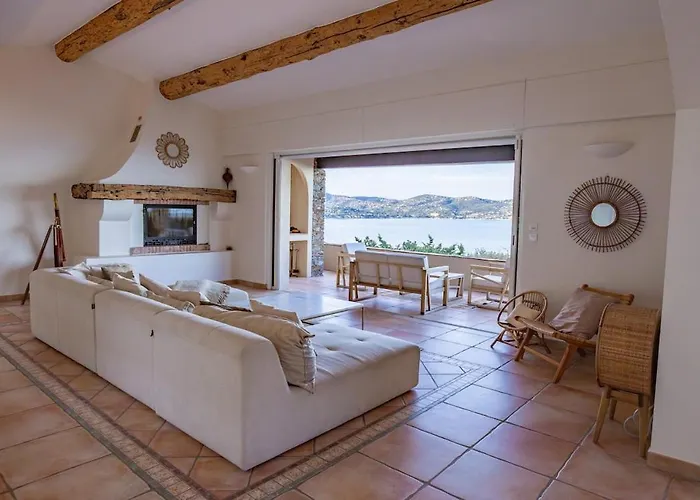 Villa Superb Villa, Incredible Sea View Heated Swim Pool Sainte-Maxime